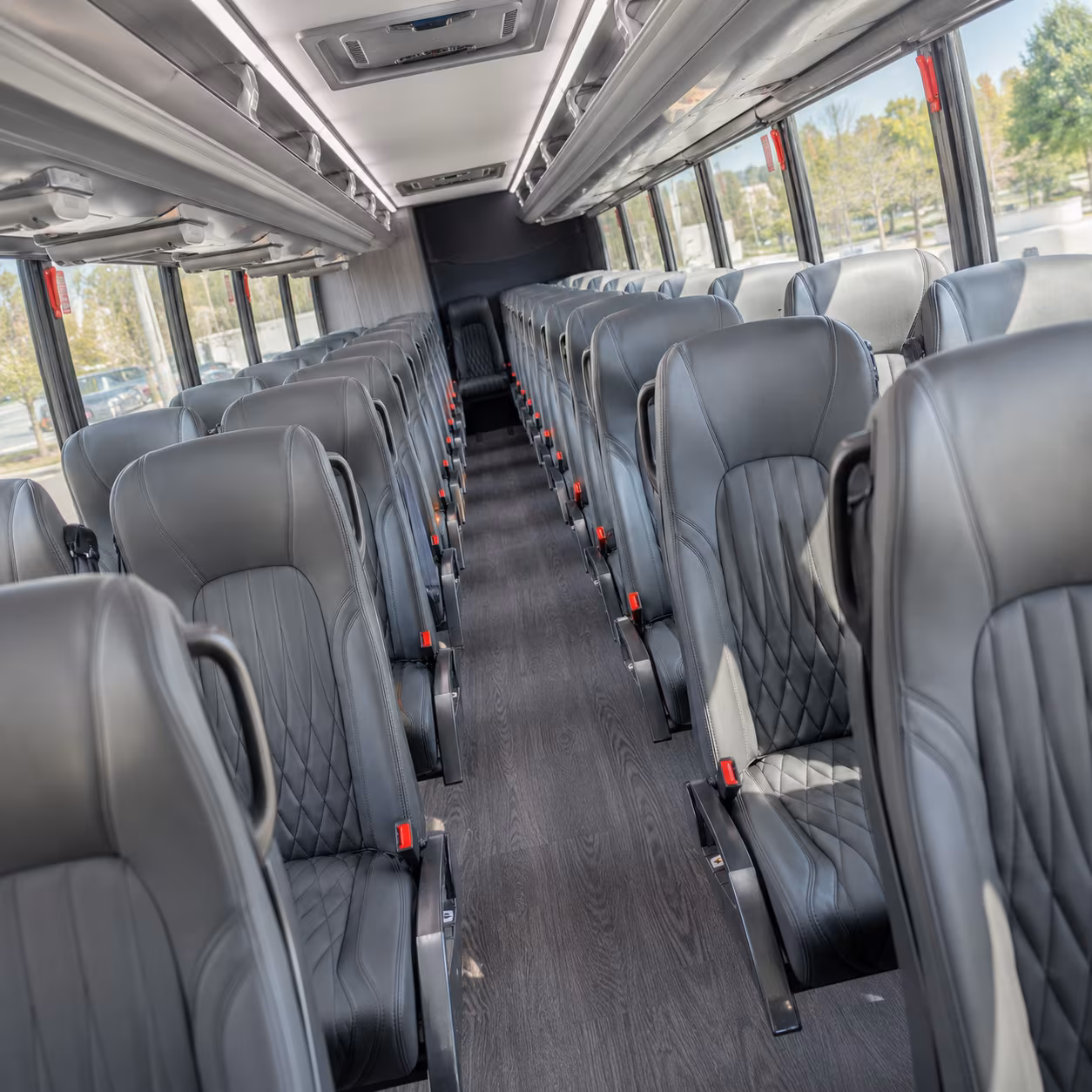 30 passenger minibus interior