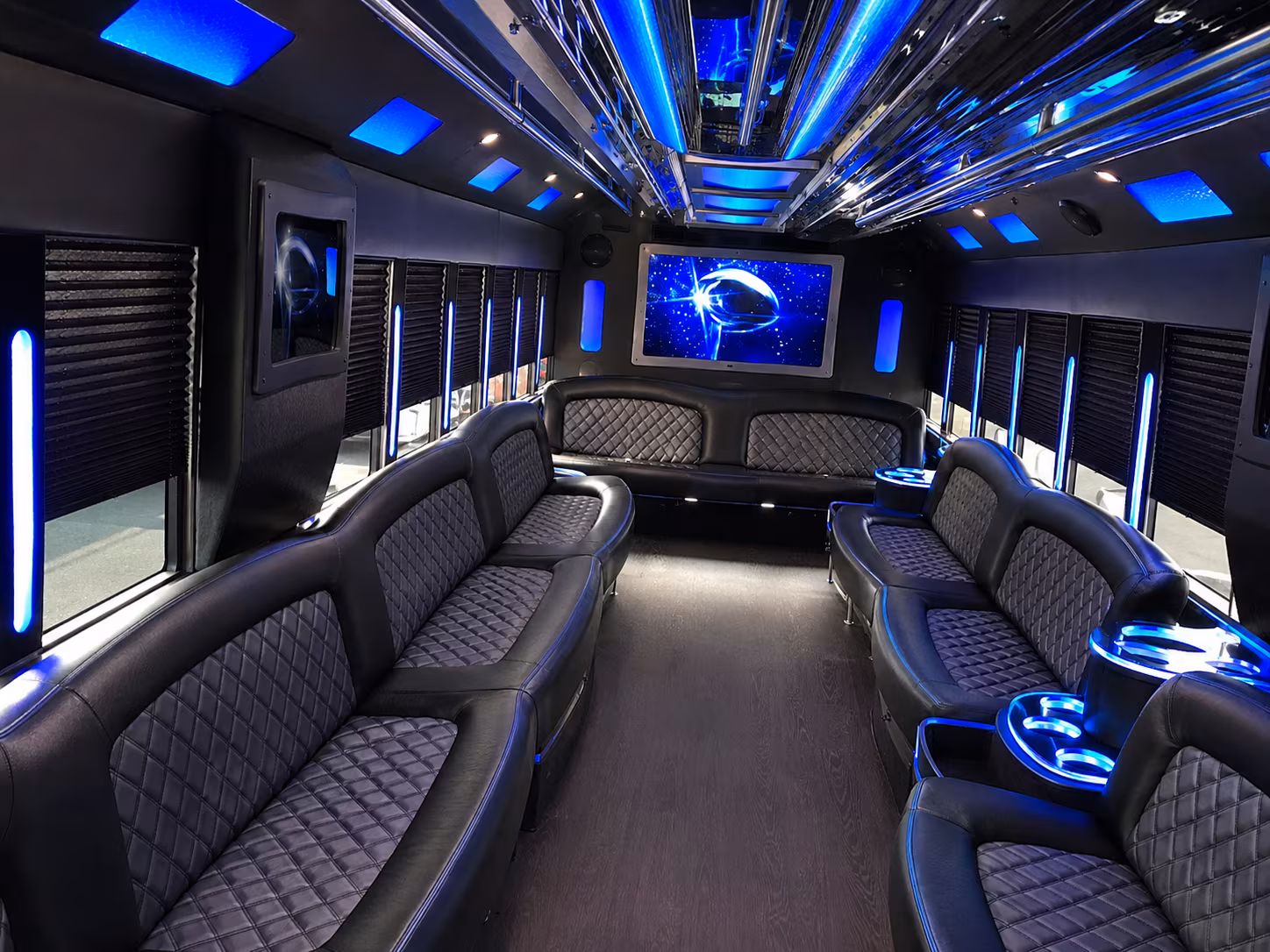 holiday party bus rental