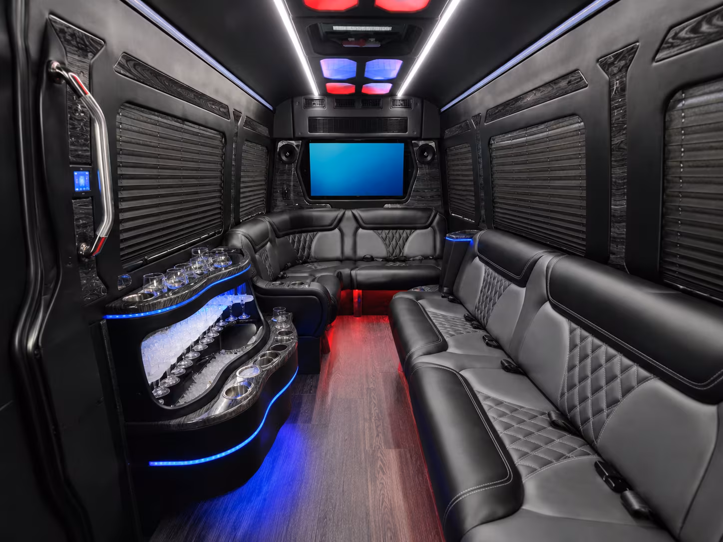 norwalk employee transportation onboard seating