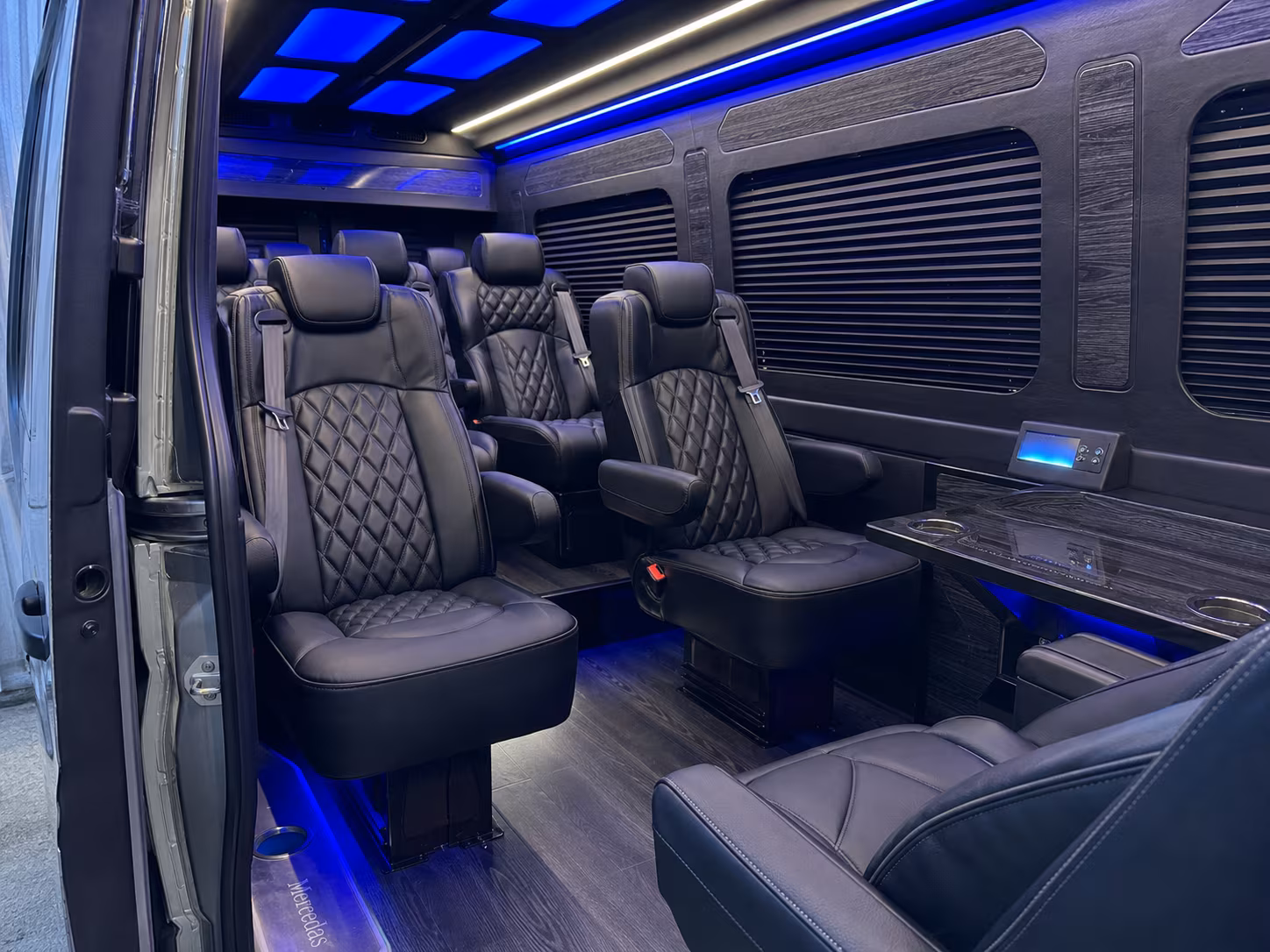 sprinter van transportation for groups and events across norwalk